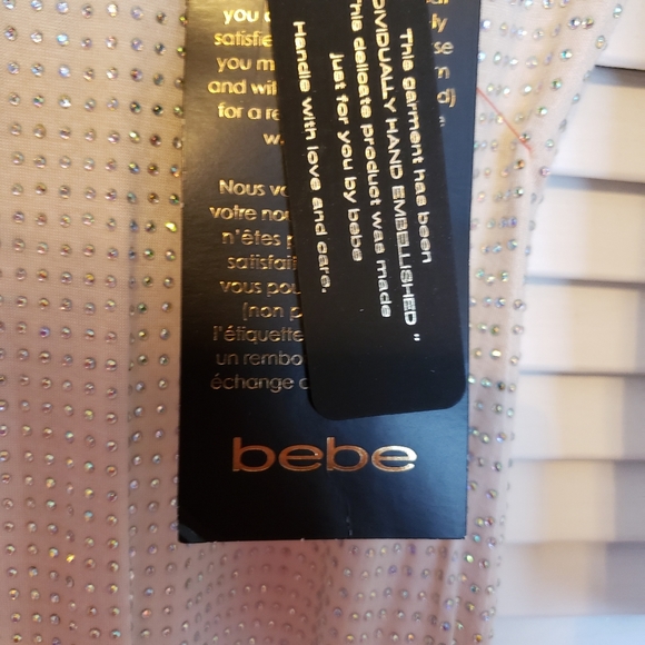 Bebe crystal Studded Dress, XS - Picture 6 of 7